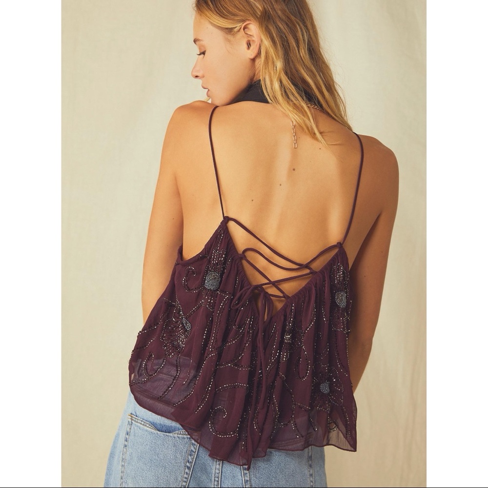 Free People Elsa Embellished Tank Top - Picture 3 of 11